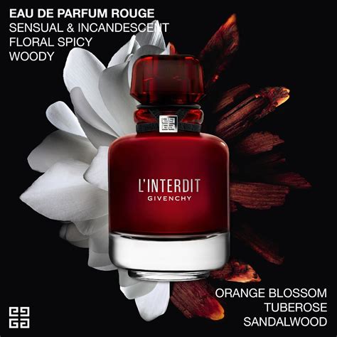 givenchy l'interdit rouge eau de parfum stores